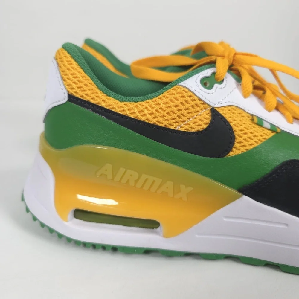 NWOT NIKE AIR‎ MAX SYSTM OREGON DUCKS UNISEX Sneakers Shoes DZ7738-700 Size 8